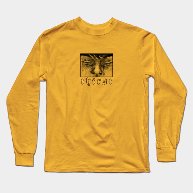 Thirst "Crying Boy" Long Sleeve T-Shirt by Rizkisw13